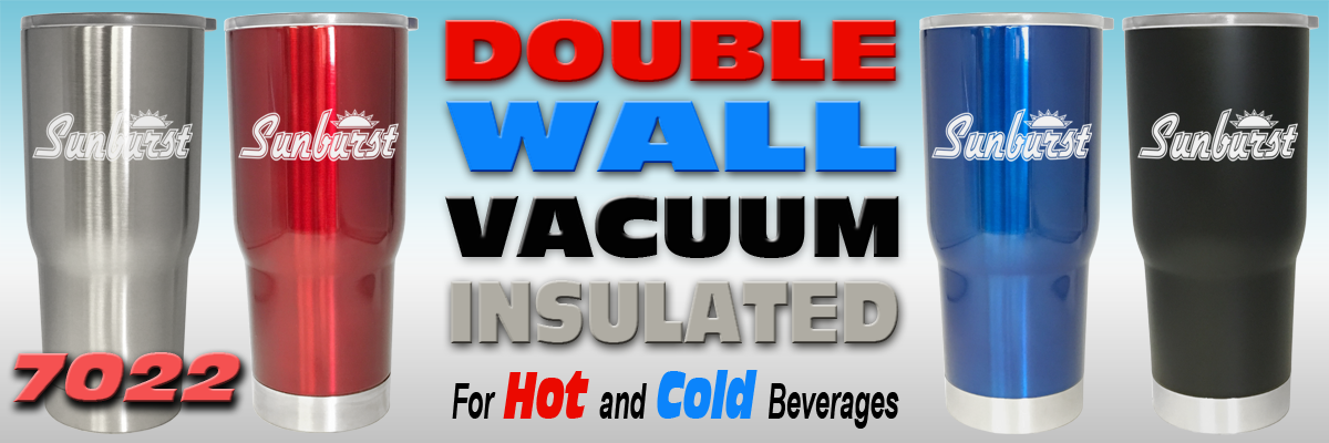 bulk custom printed 22 oz. Double Wall Vacuum Insulated Tumblers