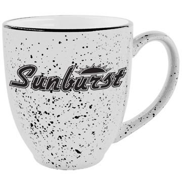 16 ounce speckled bistro mug
