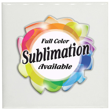 Item 1071sub 4 inch by 4 inch sublimation tile